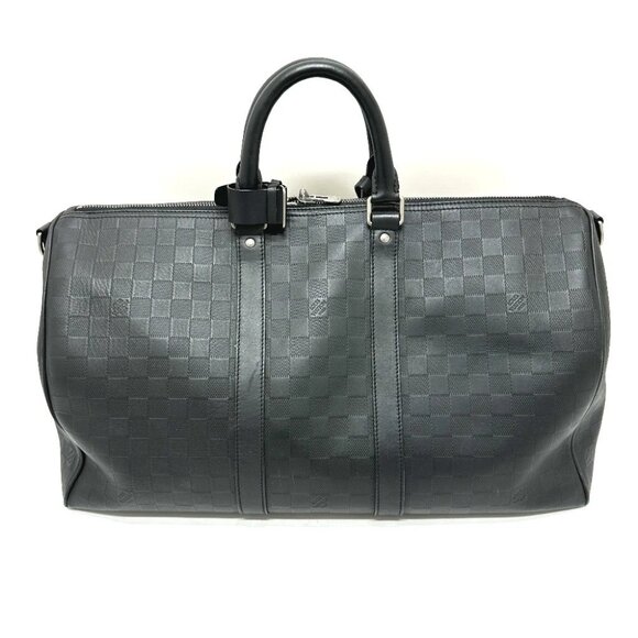 LOUIS VUITTON N41145 Keepall Bandouliere45 (Has Initials "TN") Bag Duffle Bag - Picture 1 of 16